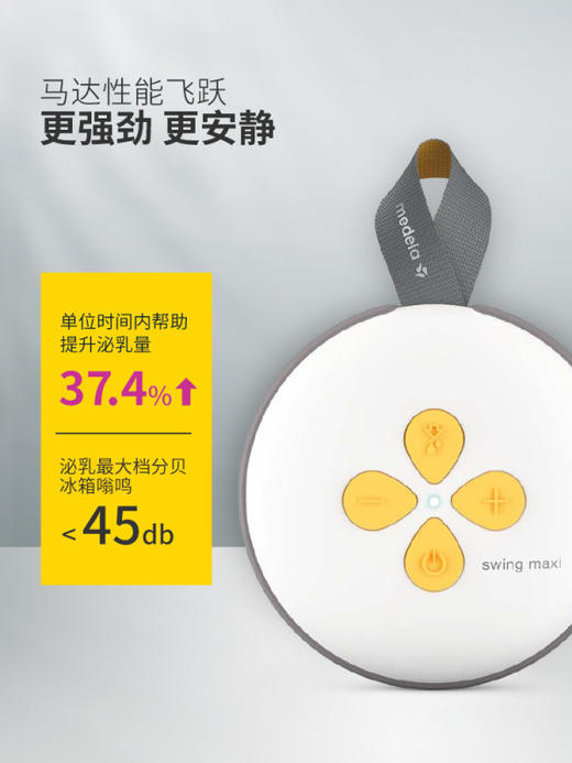 【medela美德乐】丝韵-翼  智能版双边电动吸奶器 商品图2