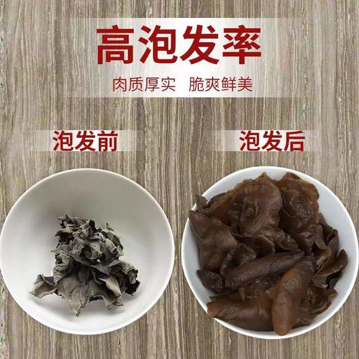 椴树木耳黑木耳干货优质高泡发200g 商品图2