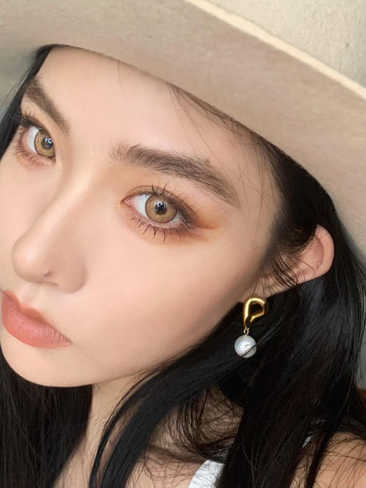 大直径混血丨橘子酱棕·Doriscon丨14.5mm（年抛/2片装） 商品图9