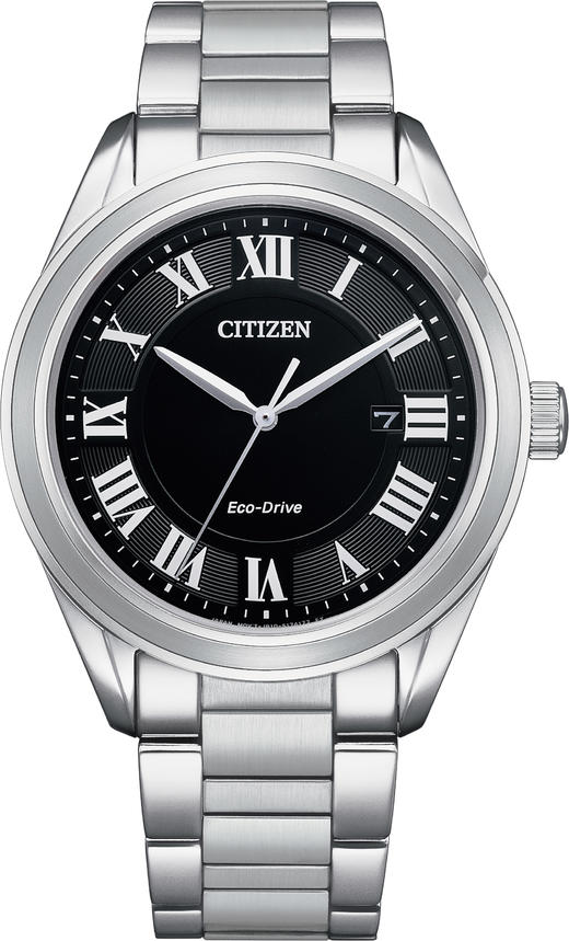西铁城（CITIZEN）光动能男表罗马数字情侣表男款AW1690-51E 商品图1