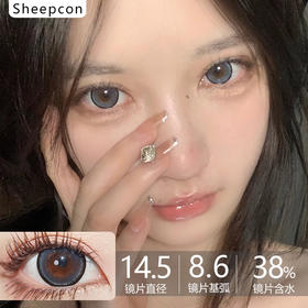 Sheepcon大直径品牌-珠光*摩尔糖蓝