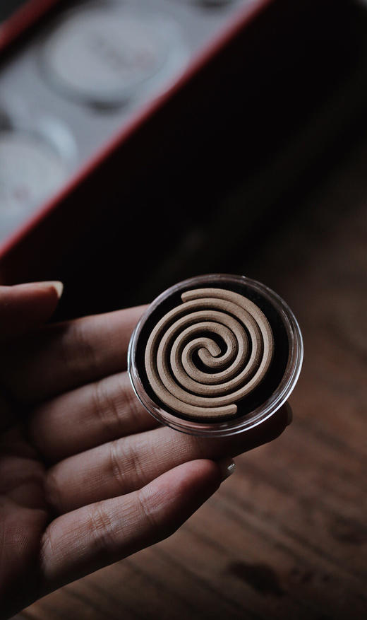 【青山特惠】禅意生活 纯老山檀盘香（每小盒配防火棉）13g
 商品图3