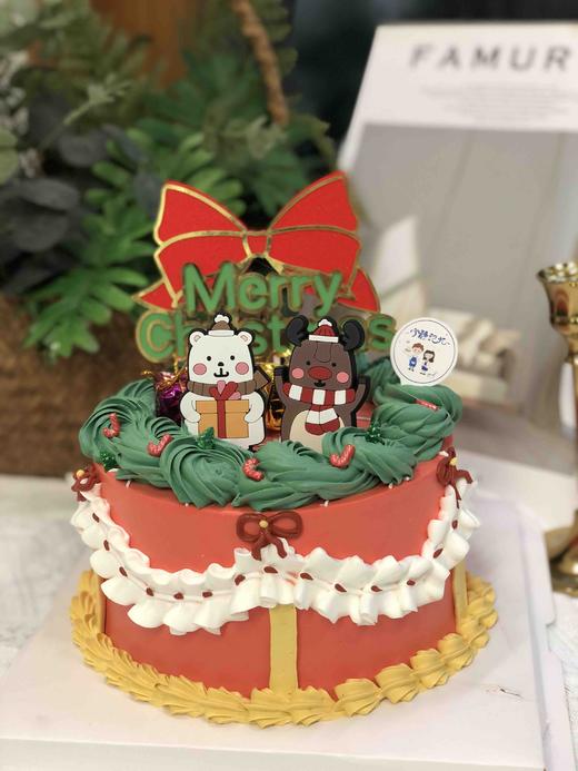 圣诞节奶油蛋糕 下单前请仔细阅读商品详情 商品图0