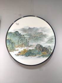 肖海波：新彩清风瓷板