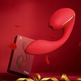 kisstoy秒潮女Tina蒂娜震动棒吮吸器高潮神器女用自慰情趣用品