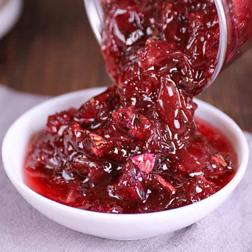 土哆哆云南滇红重瓣玫瑰花酱口感香甜花香浓郁 商品图1