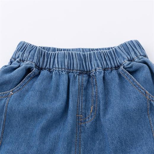 迪士尼男童裤子玩具总动员巴斯光年牛仔九分裤潮酷新品春秋221K1271 商品图7