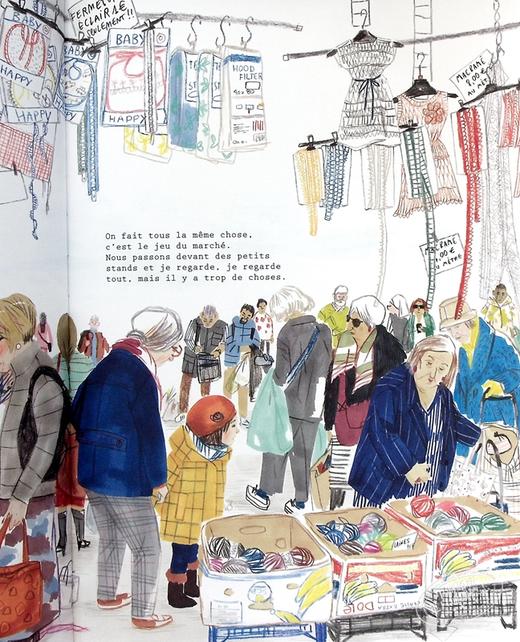 【中商原版】在市场上 Au Marché 法文原版 Susanna Mattiangeli 商品图6