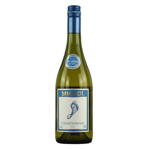 顽足霞多丽白葡萄酒 Barefoot Chardonnay, California, USA 商品图0