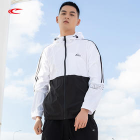 【线下同款 宽松版型 撞色拼接】赛琪男士薄款运动风衣212061