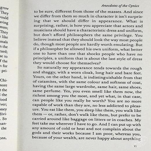 【中商原版】LBS:  124 Anecdotes of the Cynics 英文原版 小黑书: 124 犬儒的轶事 penguin classic 商品图7