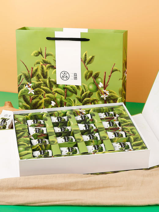 森晒 小青柑绿色礼盒 200g 商品图1