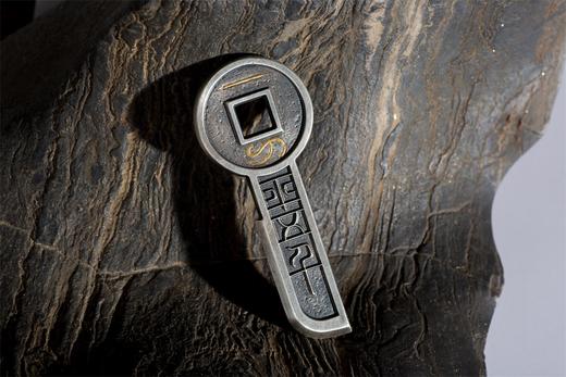 矩德泉坊 纯银手作 一刀平五千（真金7.2厘米版） 商品图8