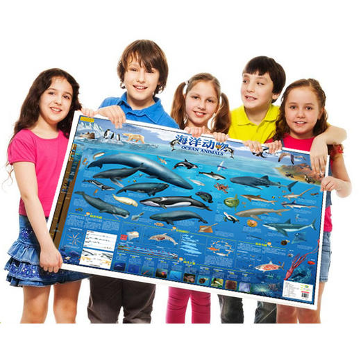 《藏在地图里的百科-恐龙海洋》 商品图1