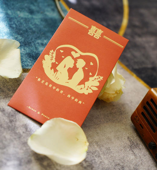 又闪又厚的【高级感红包】原创设计 · 祝福更深刻 · 250g加厚珠光纸 · 9*17CM · 精美有温度 商品图5