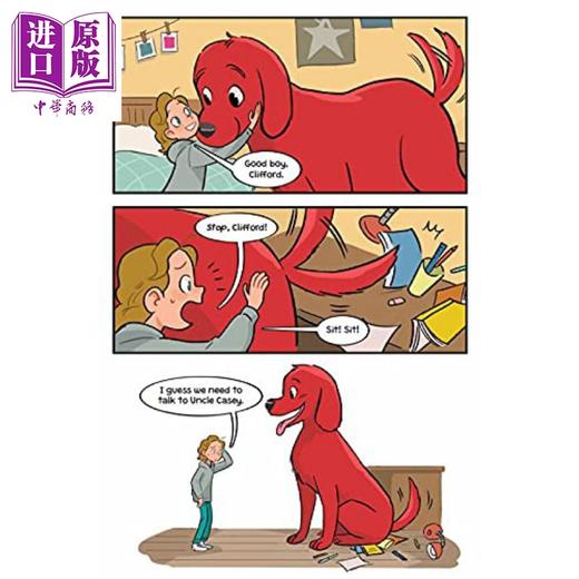 【中商原版】Clifford the Big Red Dog 大红狗克里弗 电影改编 图像小说故事图画书 儿童绘本漫画 英文原版 进口图书 7岁以上 商品图3