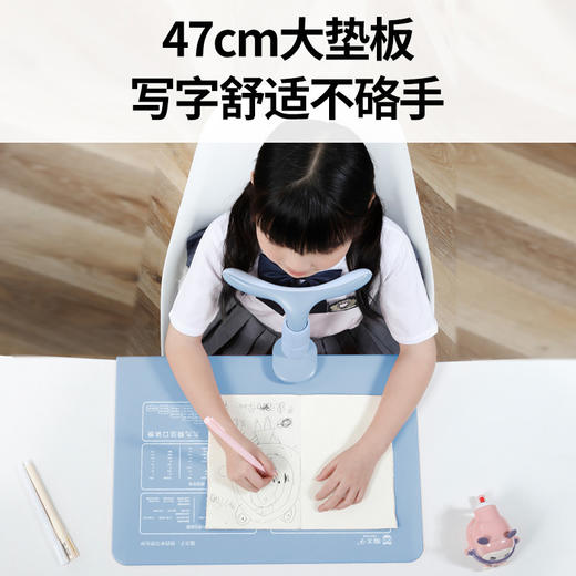 【春节不打烊】【纠正坐姿，预防近视】新升级猫太子儿童坐姿矫正器小学生预防近视驼背纠正写字姿势仪幼儿园男女孩护眼架有声提醒语音款人声低头仪多功能阅读书架看书课本学习支架初学者握笔器套装 商品图1