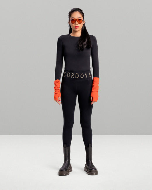 Cordova - The Cordova Base Layer Set - Onyx - 女装 - 打底衫套装- 黑色 商品图0