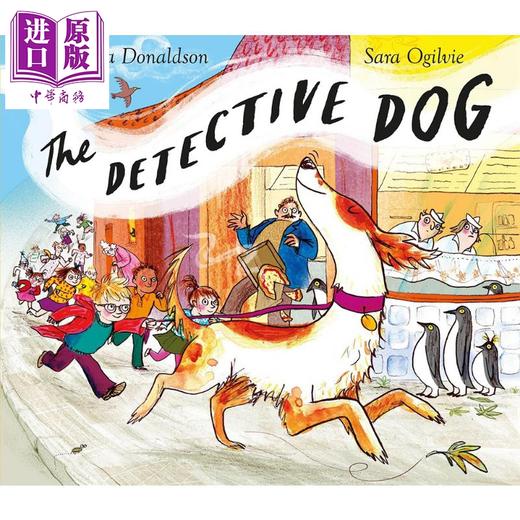 【中商原版】Julia Donaldson Detective Dog 侦探狗逛逛 朱莉娅唐纳森之作 趣味故事绘本 英文原版进口 儿童绘本 故事图画书  商品图0