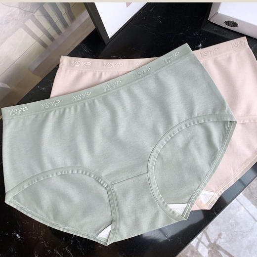 【日本订单50支羽柔棉女士内裤】95%羽柔棉+5%氨纶，分量足、50支密度高✅“独家定制”的橡筋腰头，回弹能力也是赞-JDMNK 商品图4