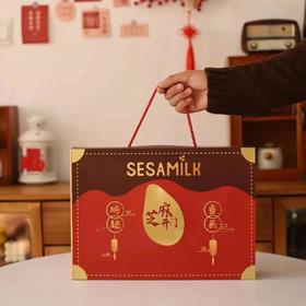 芝麻开门 鸿运当头 | Sesamilk芝麻植物饮 新年限量金芝麻礼盒[福利品]