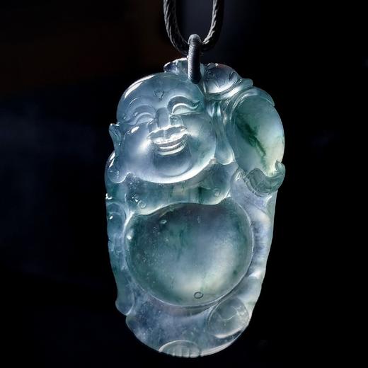 玻璃种翡翠立身弥勒佛 商品图5