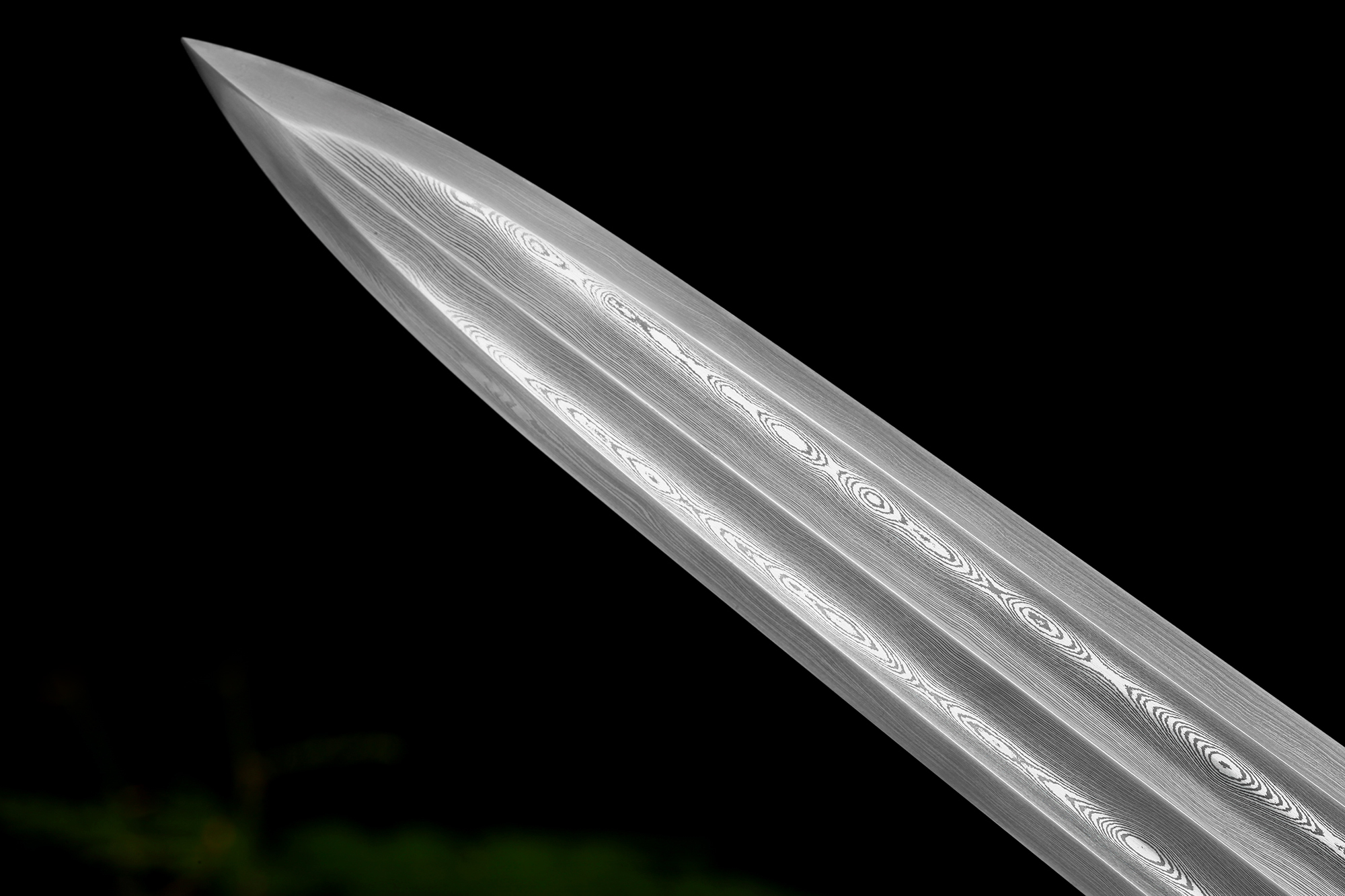 八面双槽小汉剑手工小短剑未开刃