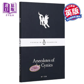 【中商原版】LBS:  124 Anecdotes of the Cynics 英文原版 小黑书: 124 犬儒的轶事 penguin classic