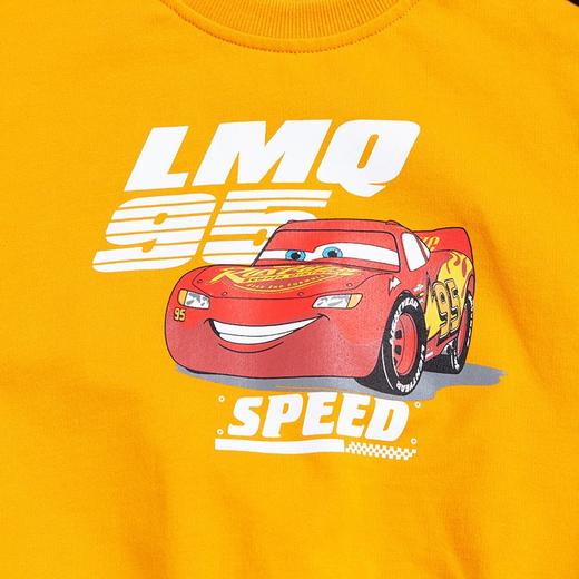 迪士尼童装男童卫衣潮酷麦昆汽车印花圆领套头卫衣新品春秋 商品图7