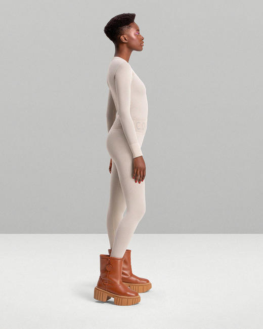 Cordova - The Cordova Base Layer Set - Ecru - 女装 - 打底衫套装 - 白色 商品图3