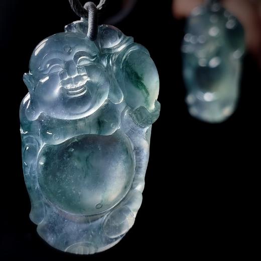 玻璃种翡翠立身弥勒佛 商品图4