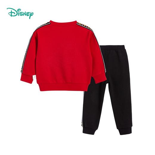 迪士尼童装男童套装中国风米奇抓绒卫衣套装国潮春新品 商品图9
