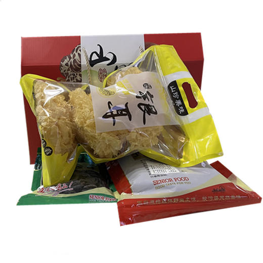 山珍组合椴树木耳银耳香菇组合礼包 商品图1