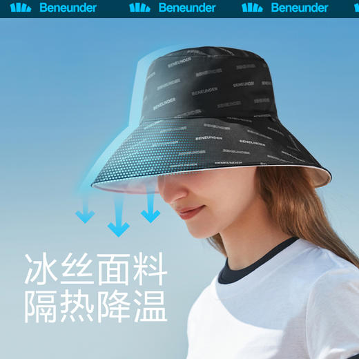 蕉下  穹顶系列随适双面防晒渔夫帽 商品图2