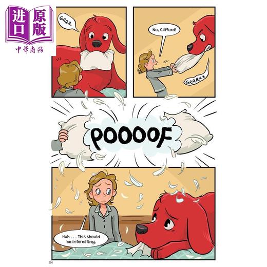 【中商原版】Clifford the Big Red Dog 大红狗克里弗 电影改编 图像小说故事图画书 儿童绘本漫画 英文原版 进口图书 7岁以上 商品图2