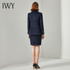 IWY/藏青色工作服套装端售楼部工装女双排扣职业装显瘦西装女高 CS1411 商品缩略图2