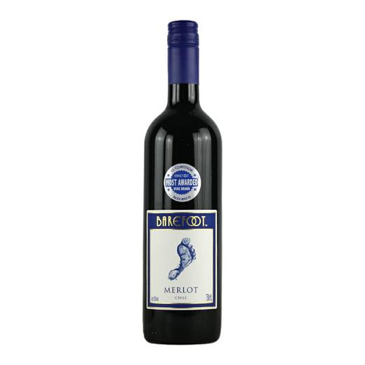 顽足梅洛红葡萄酒 Barefoot Merlot, California, USA 商品图0