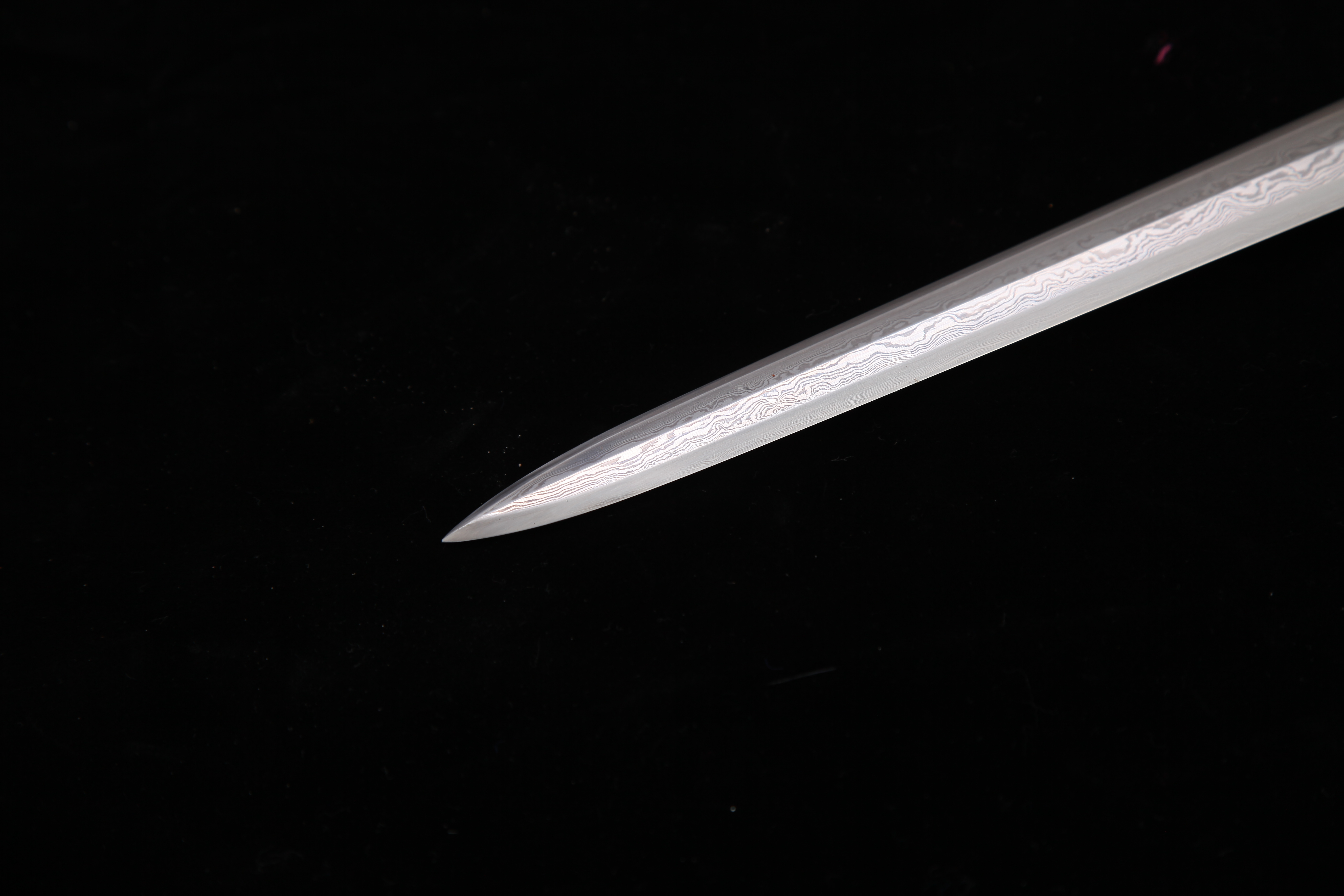 八面双槽小汉剑手工小短剑未开刃