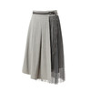 famecoco范可儿半身裙设计感小众不规则网纱裙F221HA007 商品缩略图5