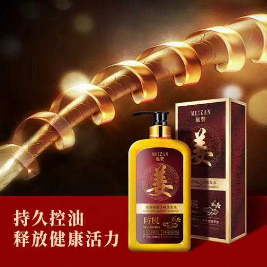 第二代魅赞专业防掉固发去屑止痒高端姜王洗发水 商品图1