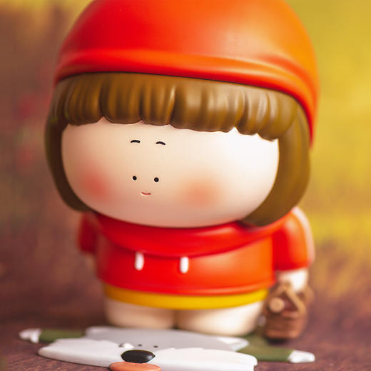 大美术馆 大都会童话系列创意摆件 勇敢小红帽 公仔大娃潮玩手办 商品图0