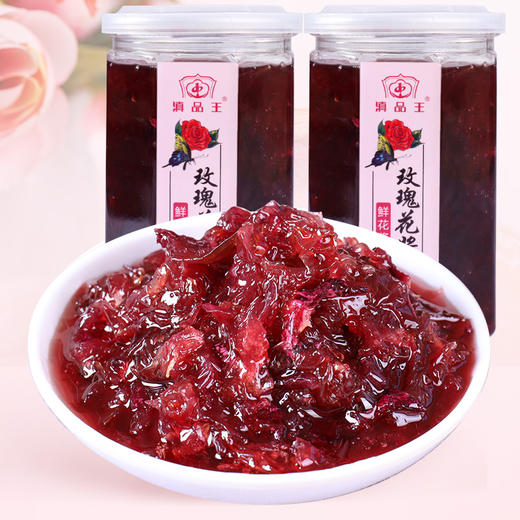 土哆哆云南滇红重瓣玫瑰花酱口感香甜花香浓郁 商品图3