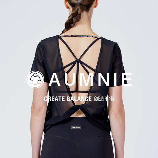 网纱扭转T恤  Mesh Twist Tee 商品图1
