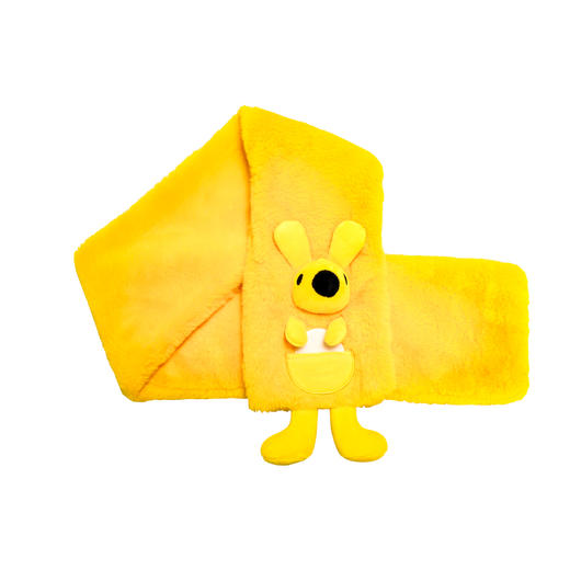 毛绒袋鼠围巾 商品图2