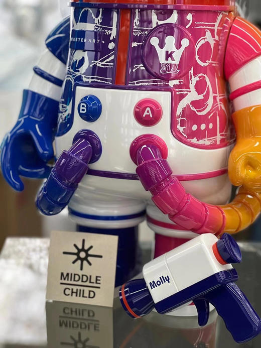 POPMART MEGA珍藏系列 1000% SPACE MOLLY 美林密码 商品图4