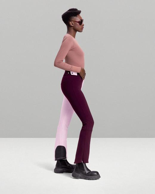 Cordova - Saint Moritz - Spiced Cocoa/Digital Pink - 女装 滑雪裤 深红色/粉色 商品图3