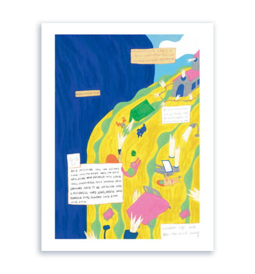 whatever『A3插画带装裱』｜POSTER08 商品图0