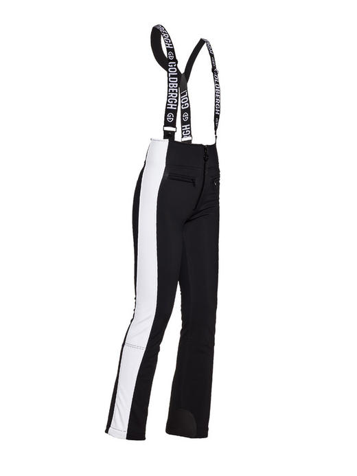 Goldbergh - HIGH END ski pants - black/white - 女装 - 滑雪裤 - 黑白 商品图0