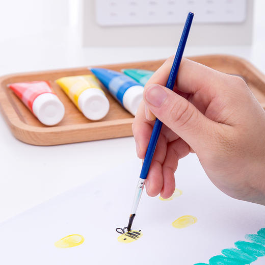 得力手指画颜料73872-12色/20ml 商品图1