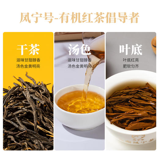 凤宁号【有机经典58】滇红茶250克·3盒 1.5斤装 商品图5